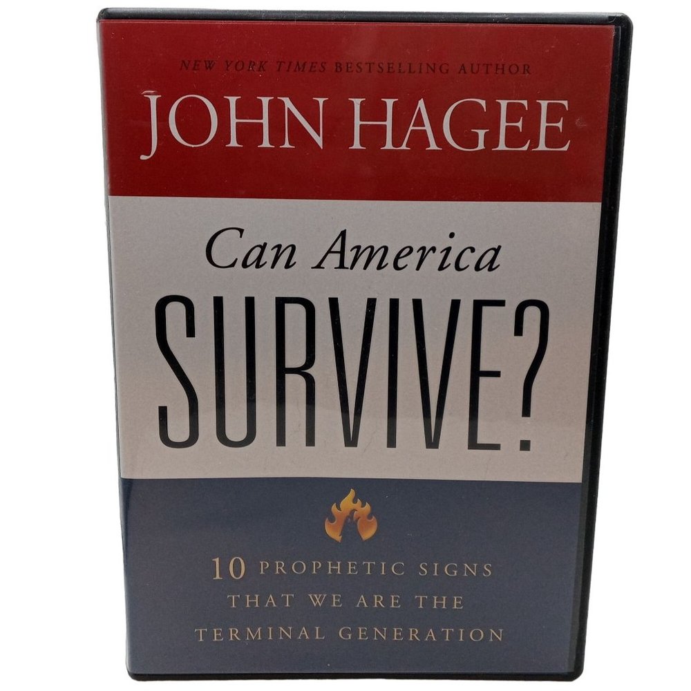 Can America Survive DVD Christian Gospel Israel Iran Hagee Ministries 3 DVDs Set